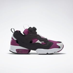 Adidasy Męskie Reebok InstaPump Fury OG Czarne/Białe PL 06XZLCI